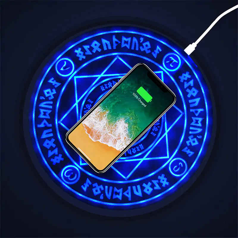 Circular Rune Wireless Charger (Android / iPhone)