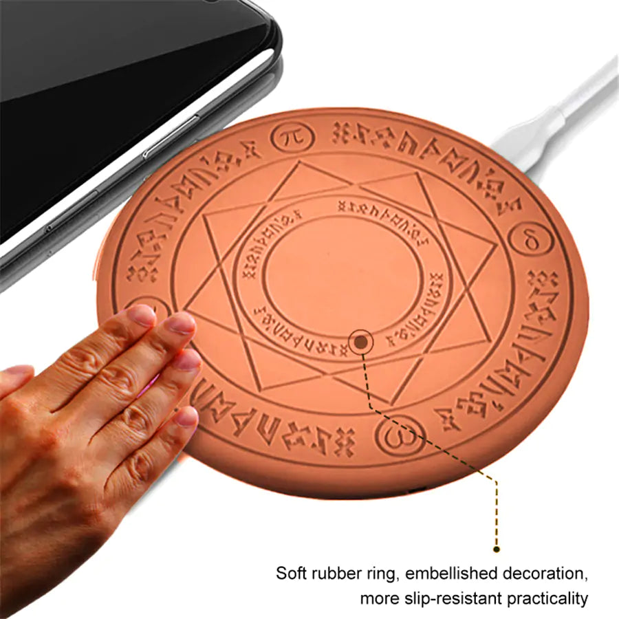 Circular Rune Wireless Charger (Android / iPhone)